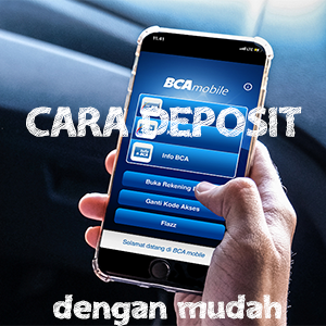 cara melakukan deposit melalui rekening